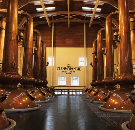 Glenmorangie distillery .